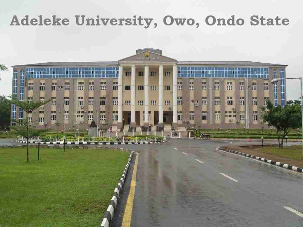 Adeleke University JAMB Cut Off Mark