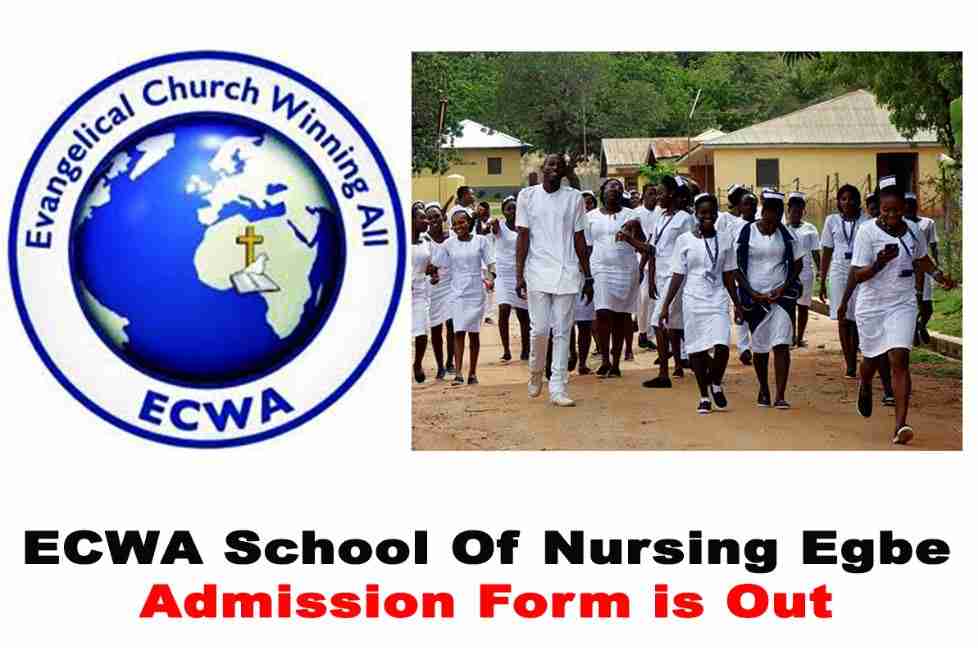 ECWA School of Nursing Sciences, Egbe Admission Form 2025/2026 Session ...