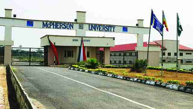 McPherson University JAMB Cut Off Mark