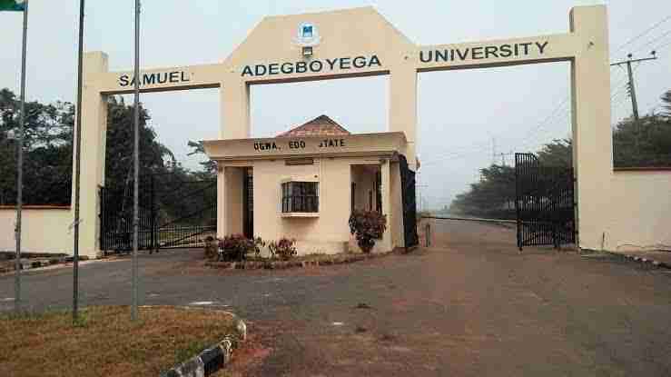 Samuel Adegboyega University Courses and Requirements
