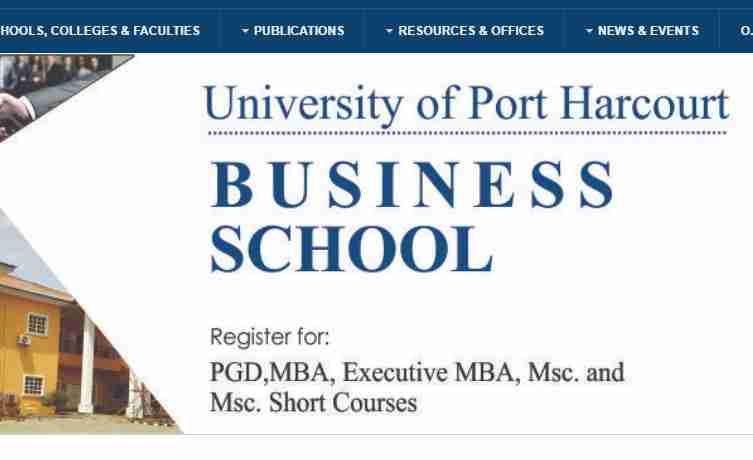 UNIPORT BusinessPostgraduate School Fees
