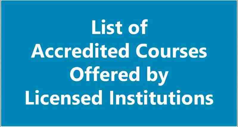 Courses Offered In AA Poly