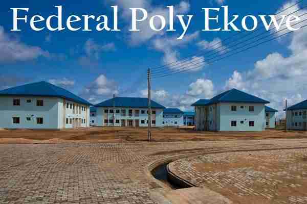 Federal Poly Ekowe JAMB Cut Off Mark