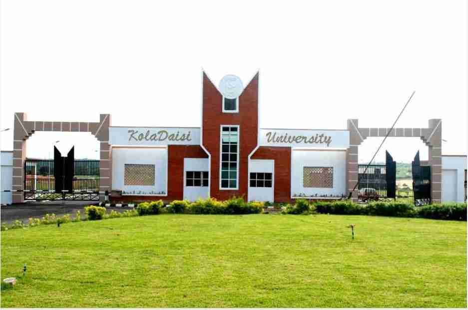 KolaDaisi University JUPEB Programme Admission Form