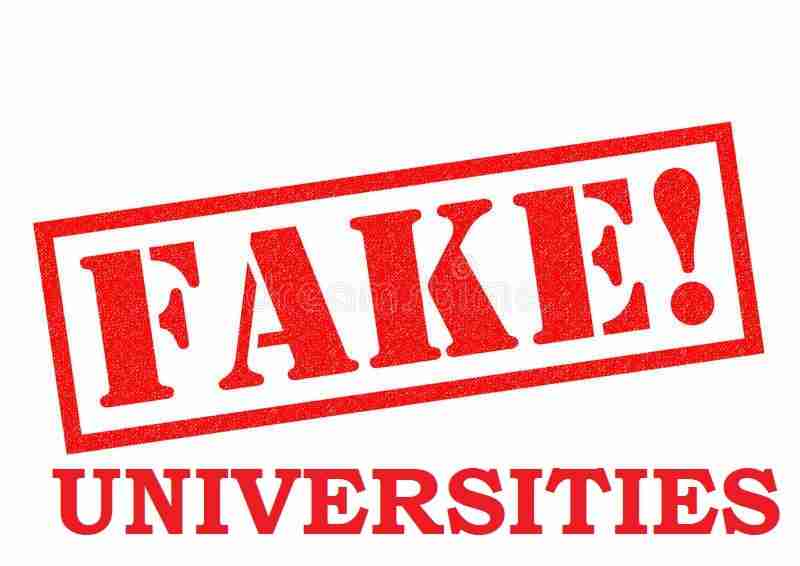 list of fake universities in Nigeria