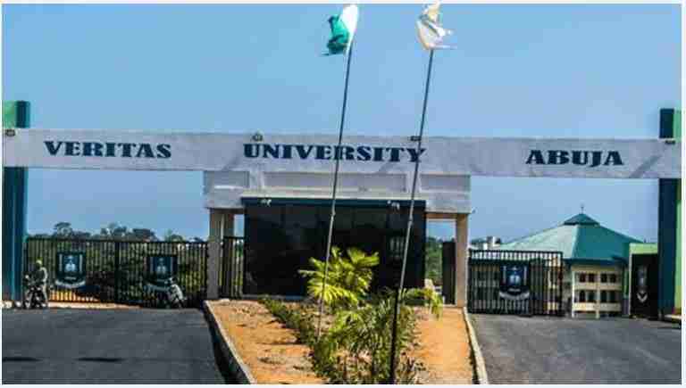 Veritas University Post UTME Screening Admission Form1