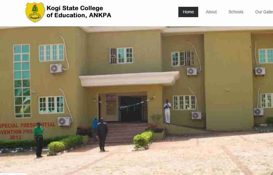 Kogi State College of Education Ankpa Accredited Courses