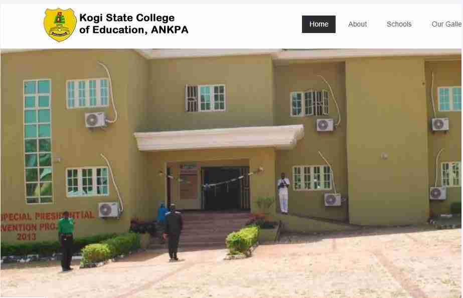 Kogi State College of Education Ankpa School Fees