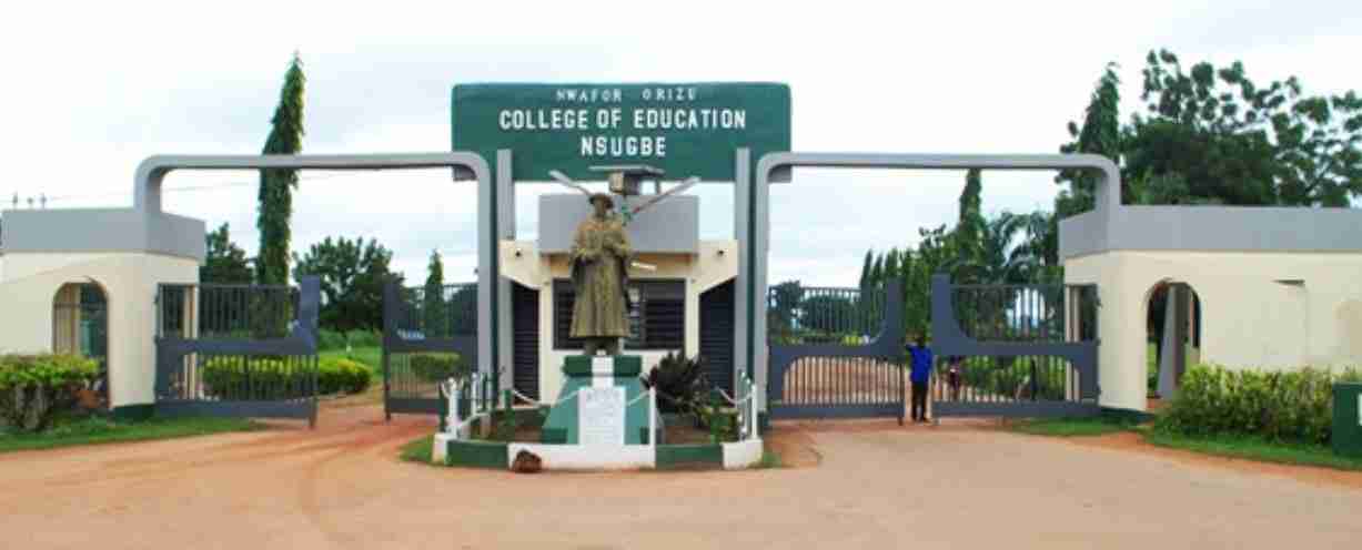 Nwafor Orizu College of Education Nsugbe School Fees