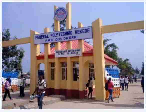 Fed Poly Nekede Part Time admission form