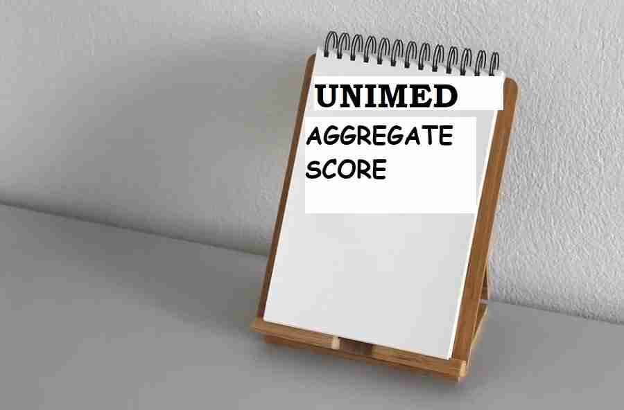 How To Calculate UNIMED Aggregate Score