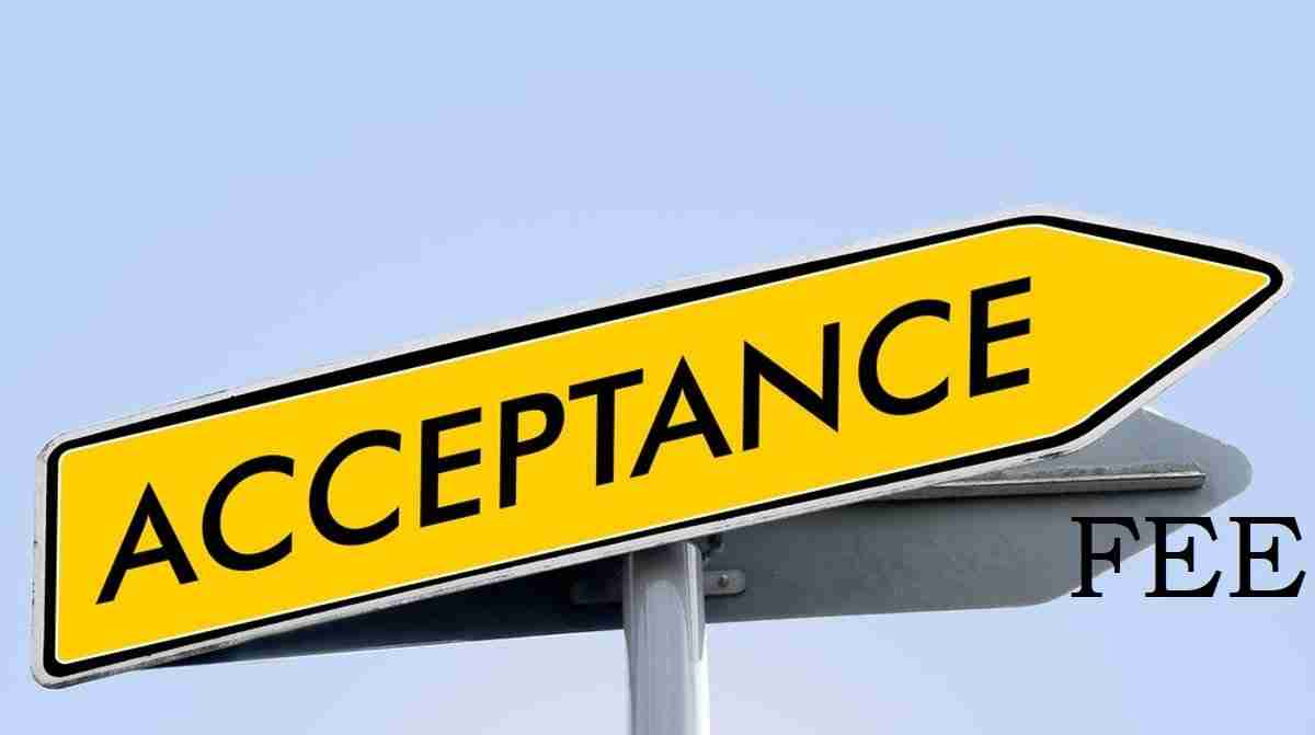 KUST Acceptance Fee