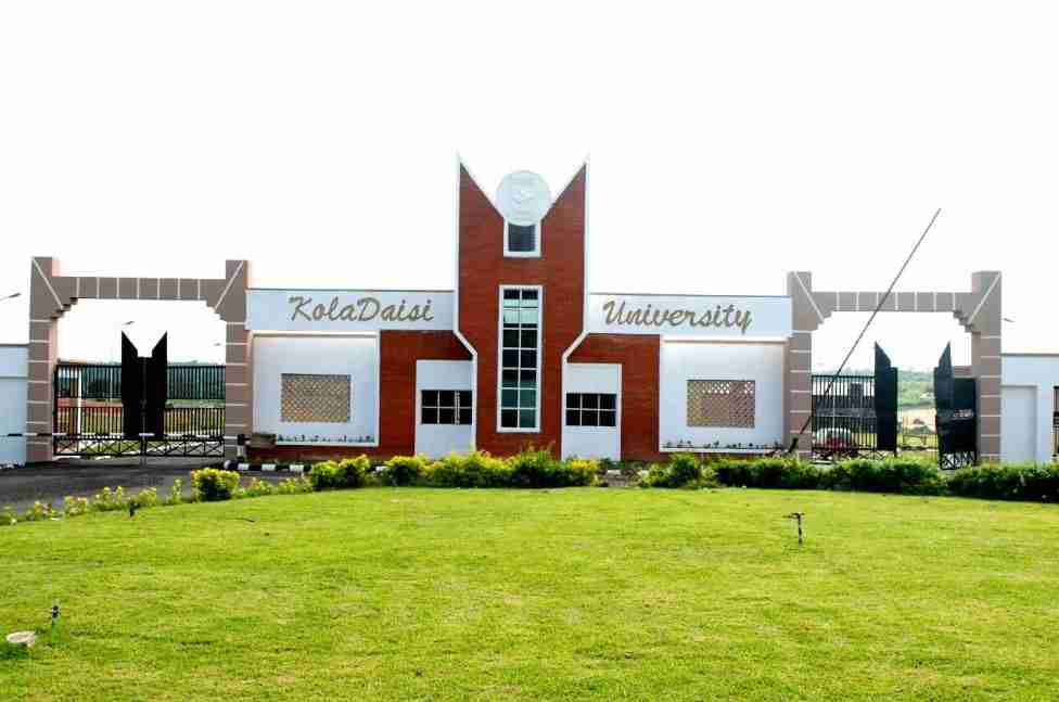 KolaDaisi University KDU Post UTME Form