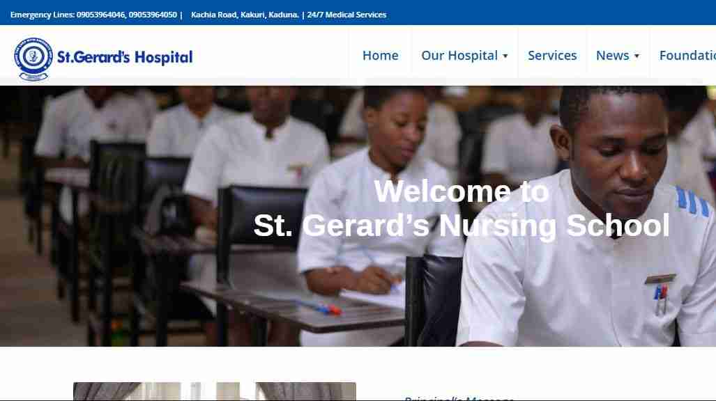 St. Gerald’s Hospital School of Nursing Admission Forms