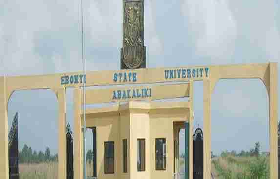 EBSU Admission Requirement