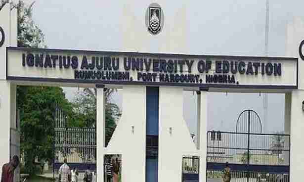 Ignatius Ajuru University of Education IAUE Direct Entry Screening Form