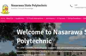 Nasarawa State Polytechnic NASPOLY HND Admission Form