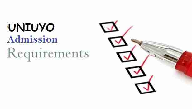 UNIUYO Admission Requirements For UTME and DE Candidates