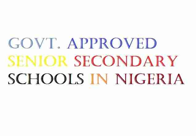 Senior Secondary School Scheme of Work for All Subjects