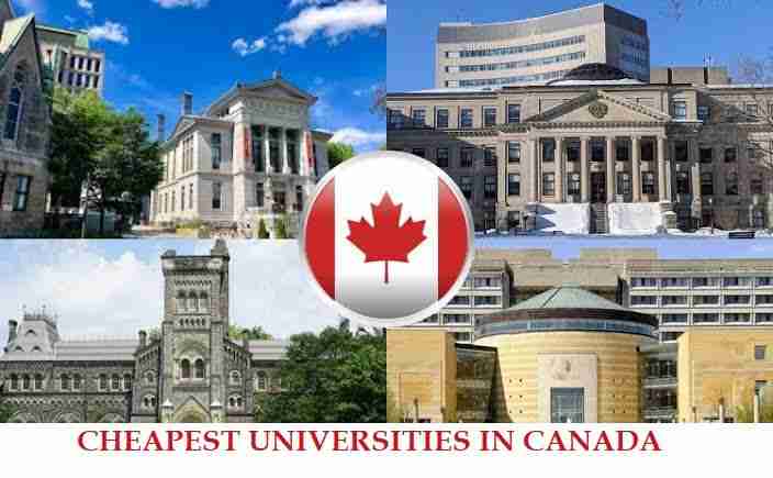 Cheapest Universities in Canada