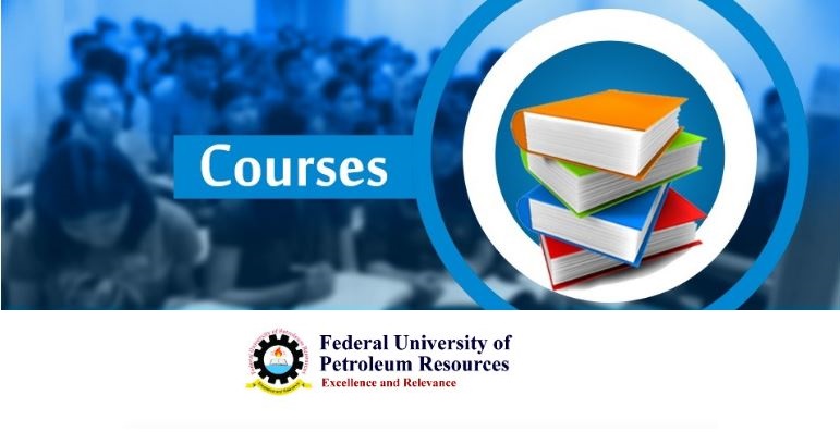 Courses offered in FUPRE 1