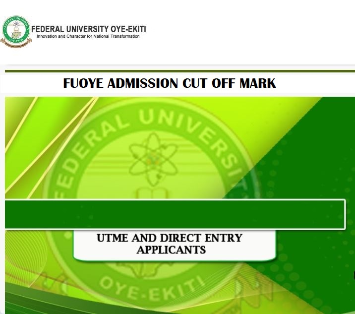 FUOYE Cut Off Mark