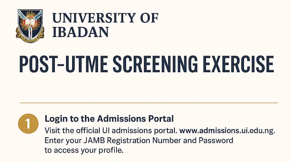 UI Post UTME Screening