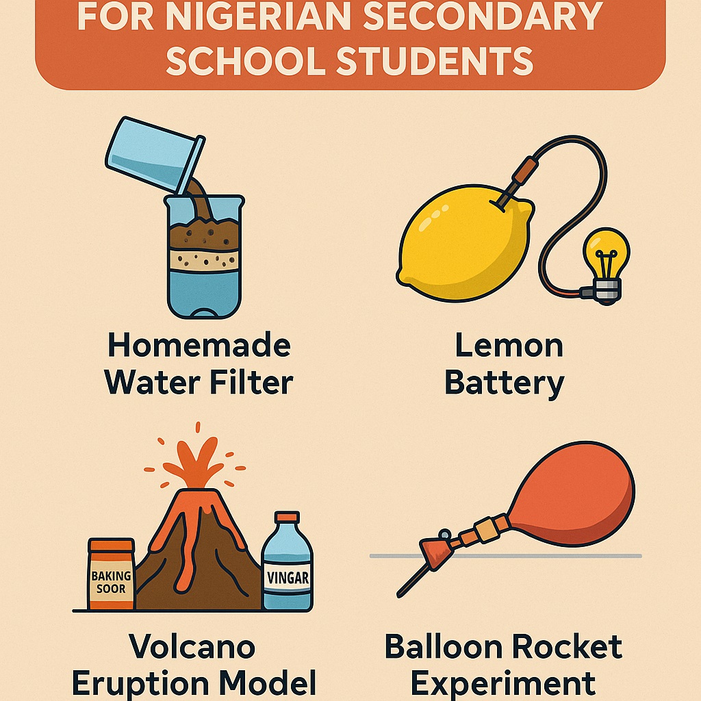 easy science projects for secondary school students