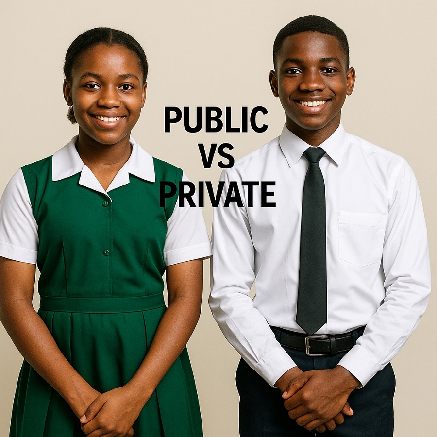 public vs private secondary schools in Nigeria