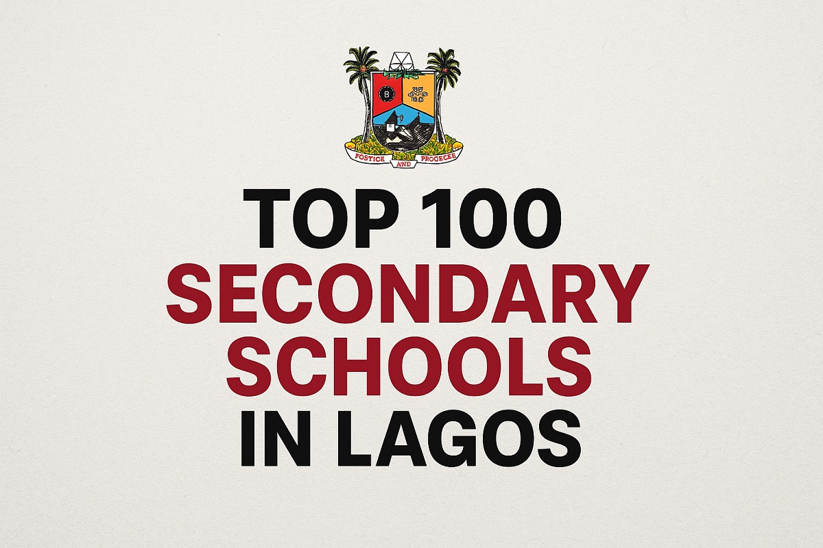 top 100 secondary schools in Lagos